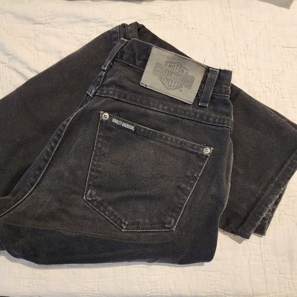 Harley Davidson Black Jeans